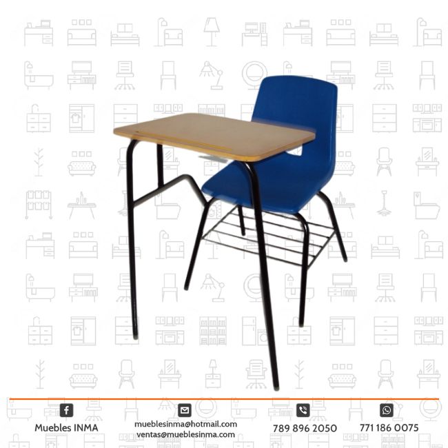 Mesabanco grande con asiento de concha - Imagen 4