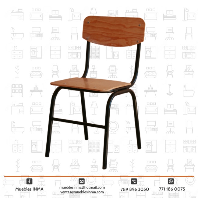 Silla para maestro en triplay